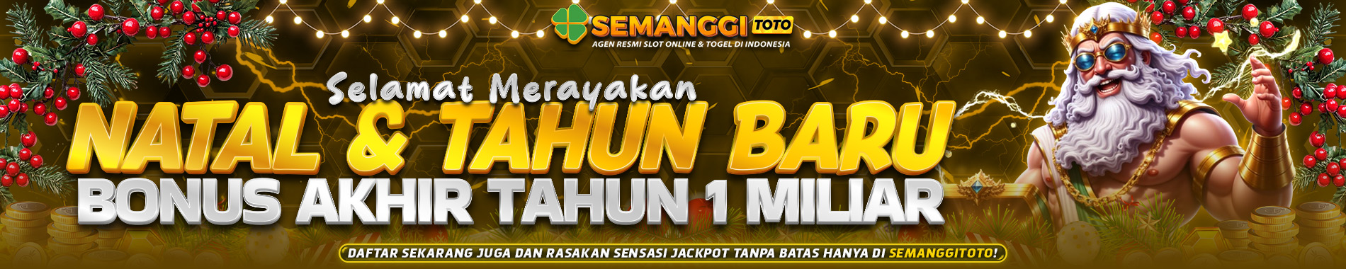 BANNER  TAHUN BARU SEMANGGI TOTO